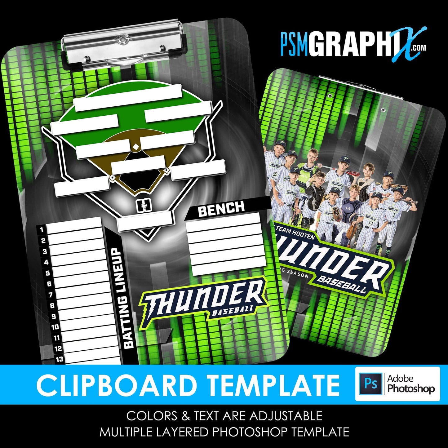 Cinema Series - Transporter Clipboard - Photoshop Template-Photoshop Template - PSMGraphix