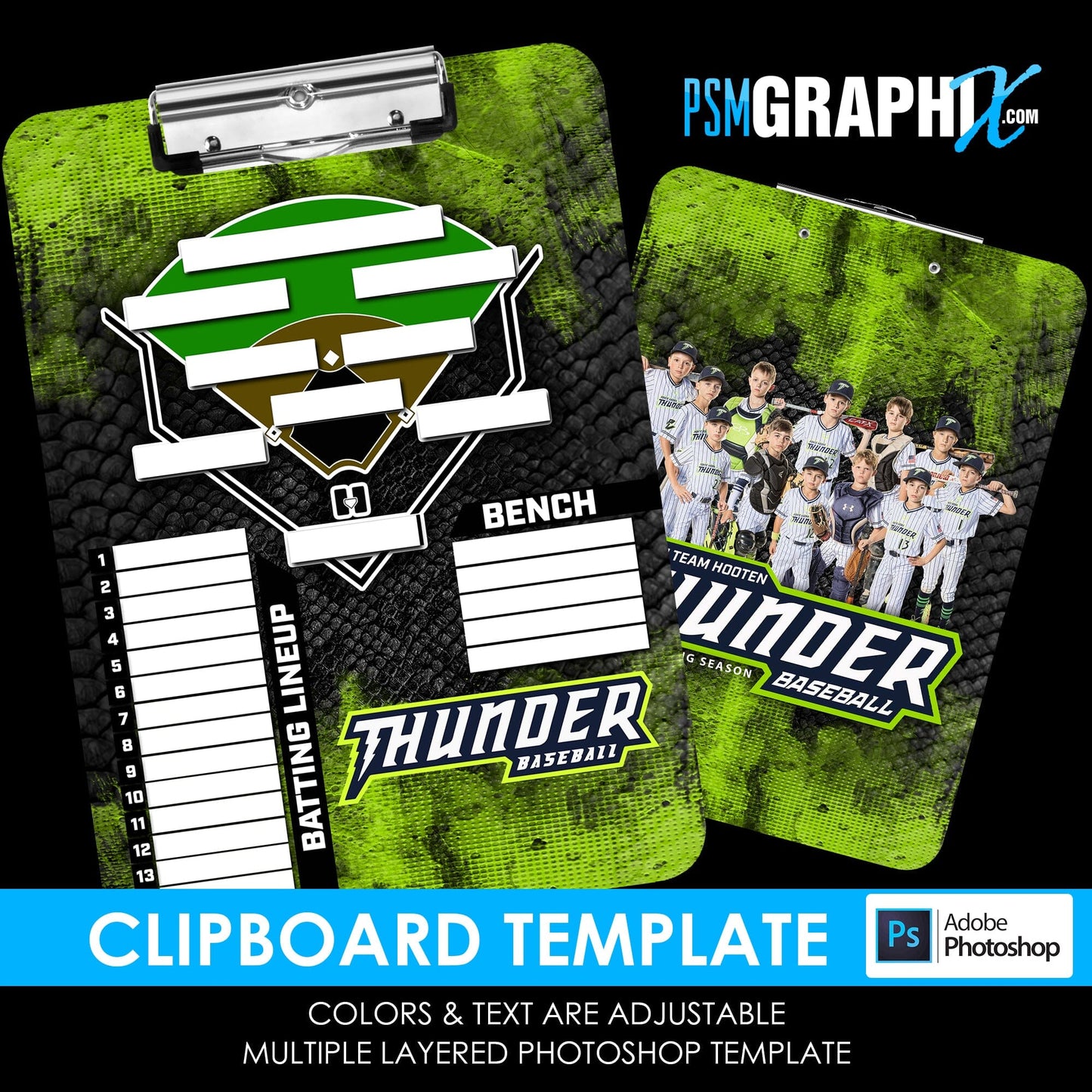 Cinema Series - Viper Clipboard - Photoshop Template-Photoshop Template - PSMGraphix