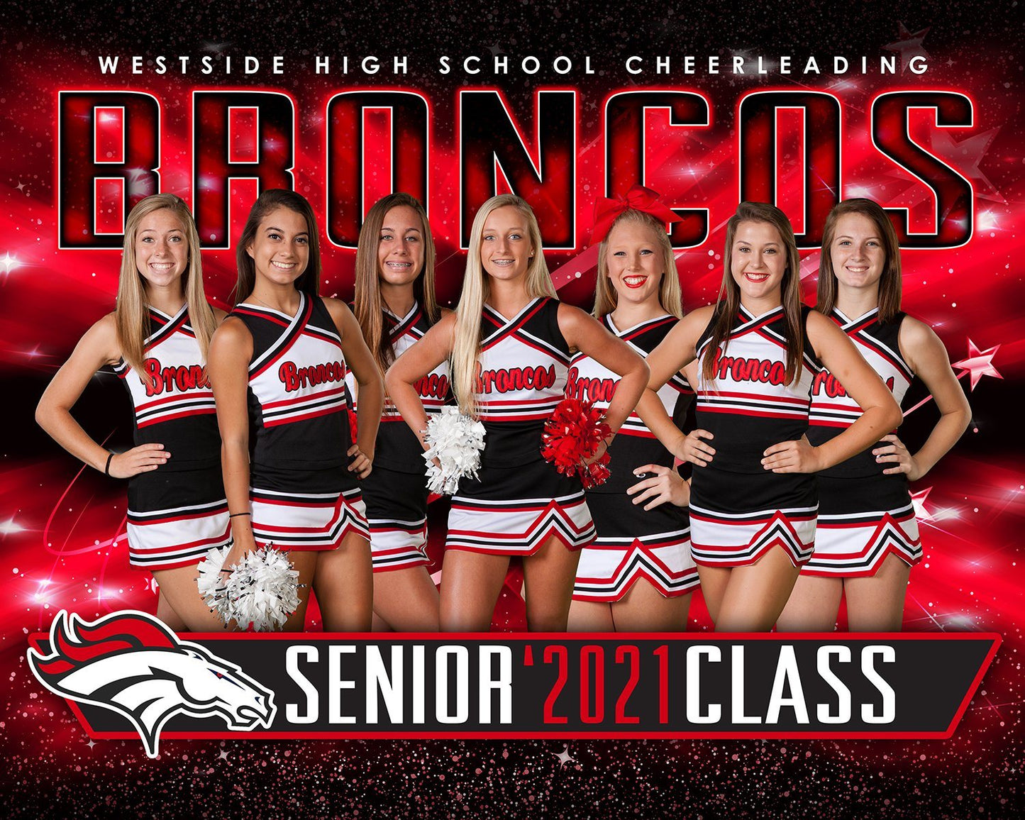 01 - Full Set - X-Factor - Cheerleading Collection-Photoshop Template - PSMGraphix