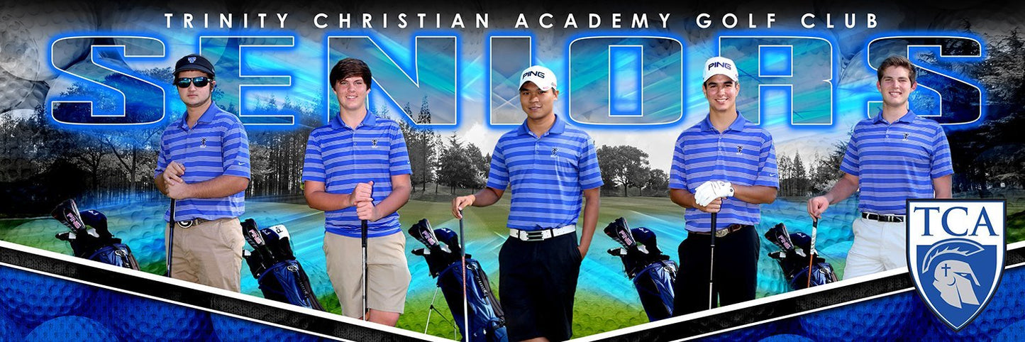 X Factor Golf - Cinema Series - Team Panoramic-Photoshop Template - PSMGraphix