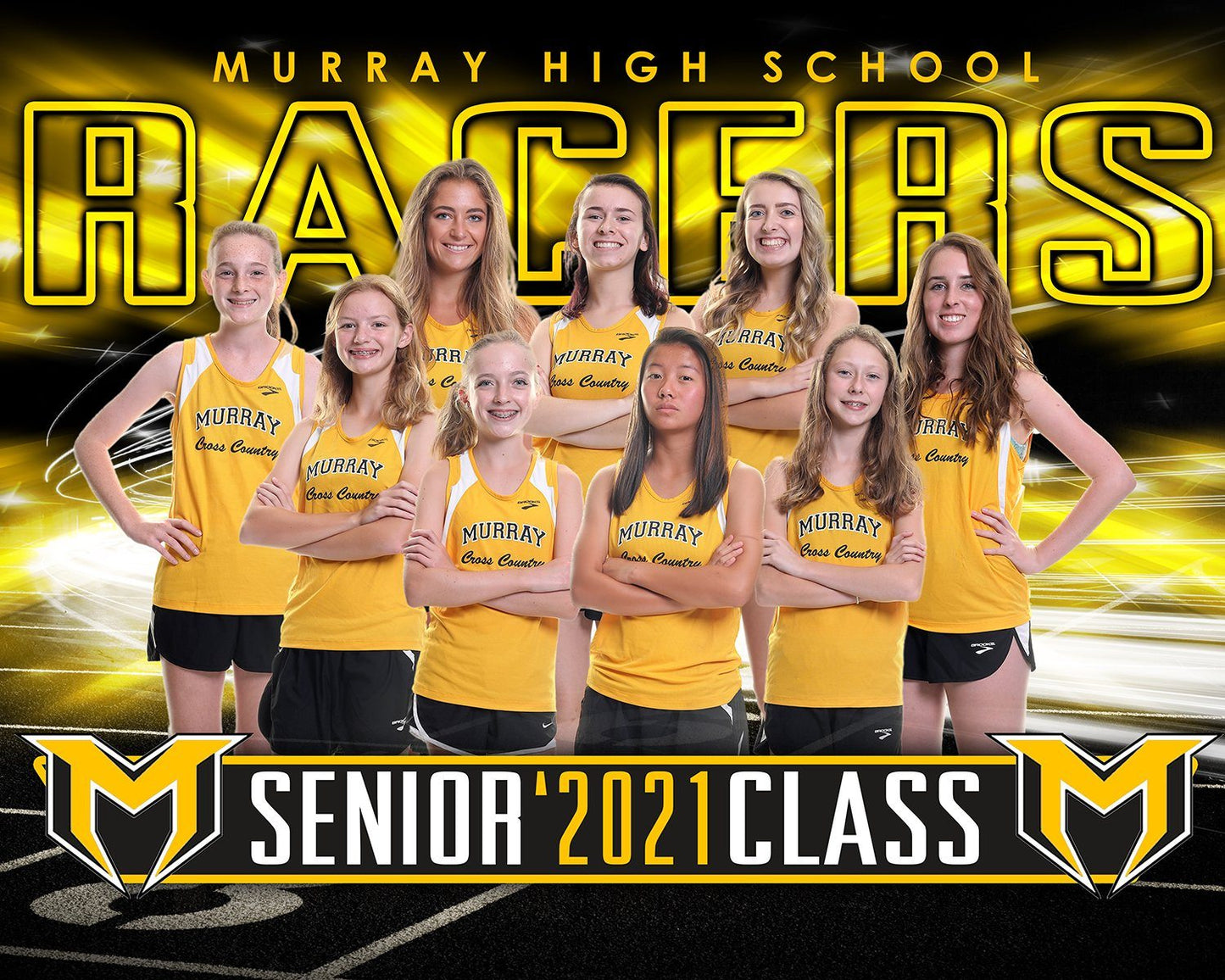 X Factor Track & Field - Cinema Series - Team Poster/Banner-Photoshop Template - PSMGraphix
