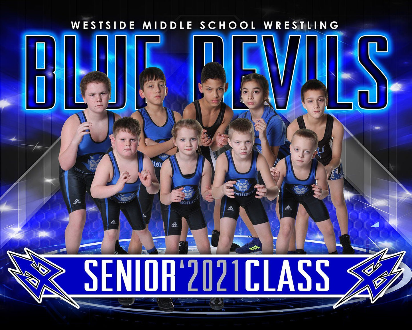 X Factor Wrestling - Cinema Series - Team Poster/Banner-Photoshop Template - PSMGraphix