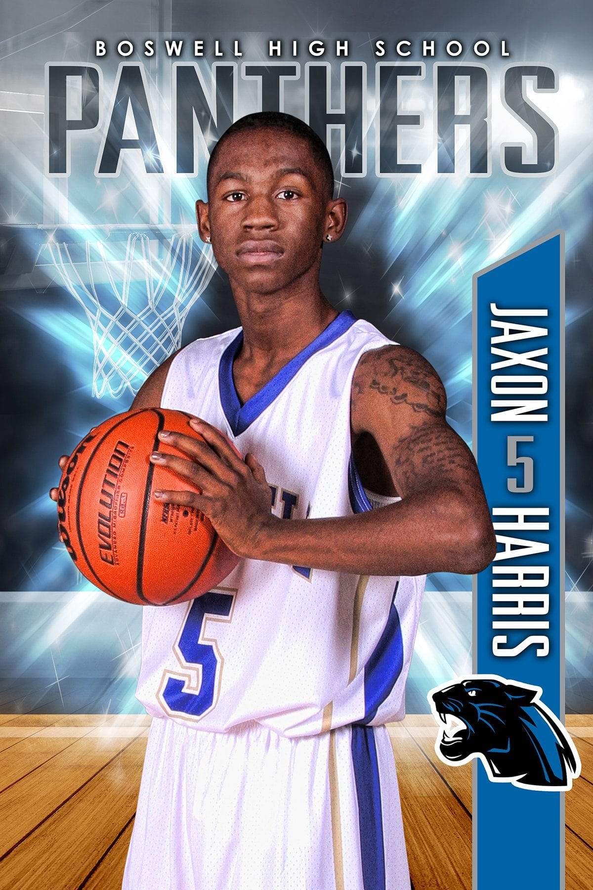 X Factor Basketball - Cinema Series - Poster/Banner Template-Photoshop Template - PSMGraphix