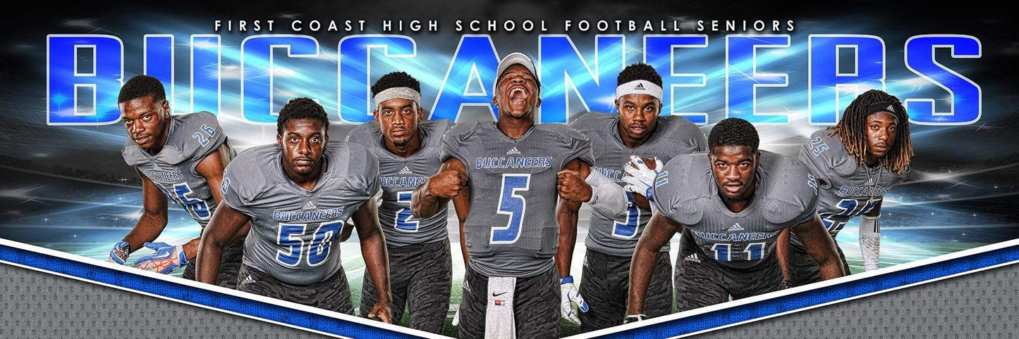 X Factor Football - Cinema Series - Team Panoramic-Photoshop Template - PSMGraphix