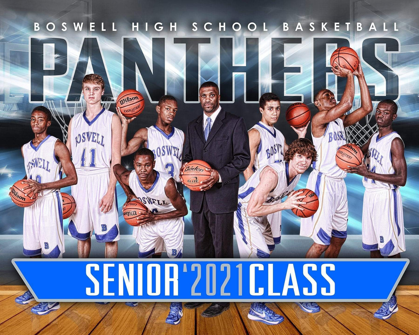 X Factor Basketball - Cinema Series - Team Poster/Banner-Photoshop Template - PSMGraphix