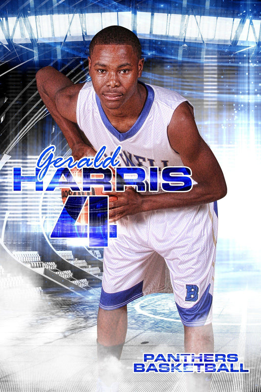 Court Surge - Cinema Series - Player Banner & Poster Template-Photoshop Template - Photo Solutions