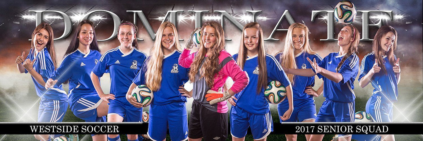 Dominate - Cinema Series - Team Panoramic-Photoshop Template - Photo Solutions