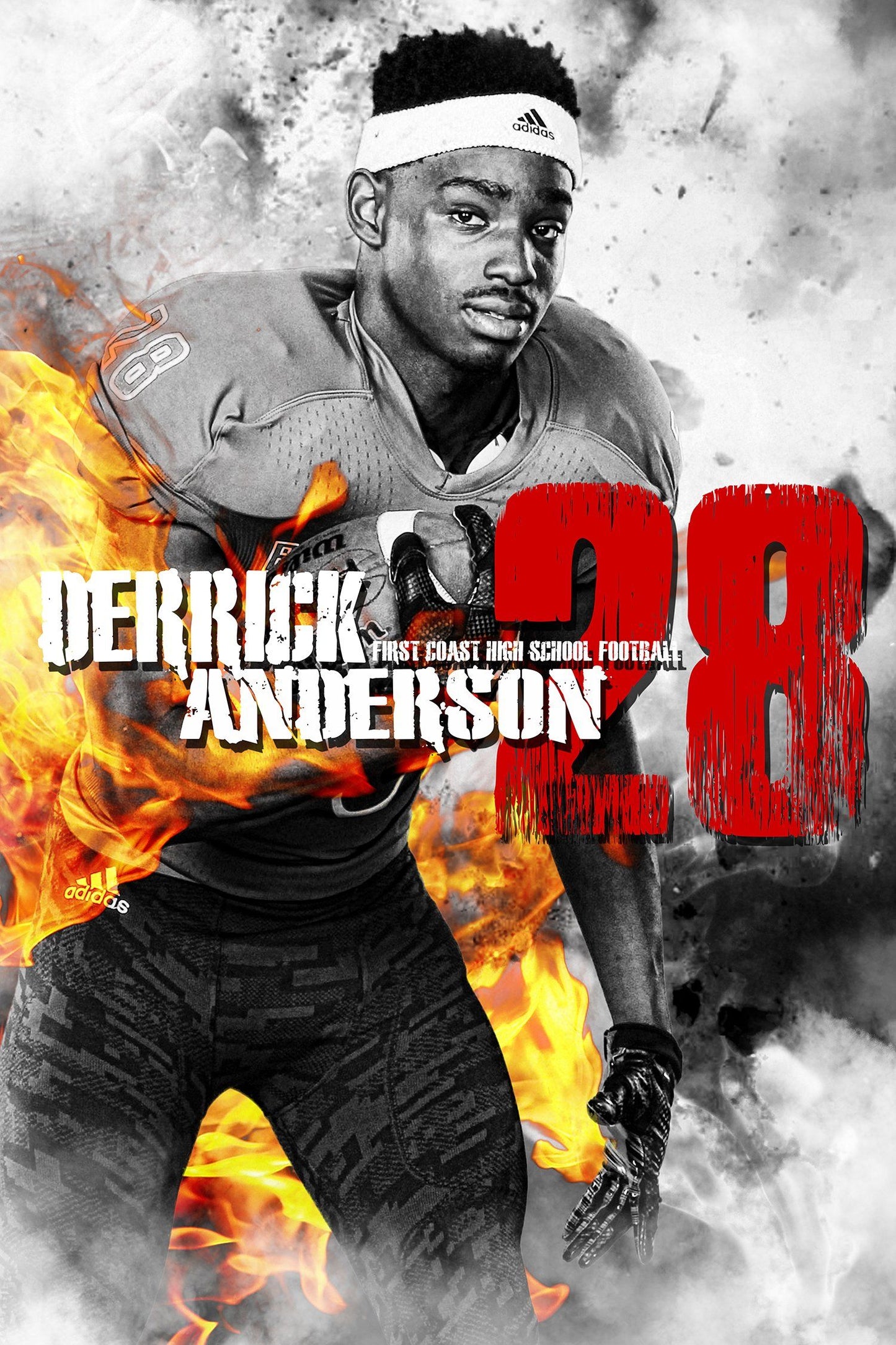 Fire Storm - Cinema Series - Player Banner & Poster Template-Photoshop Template - Photo Solutions