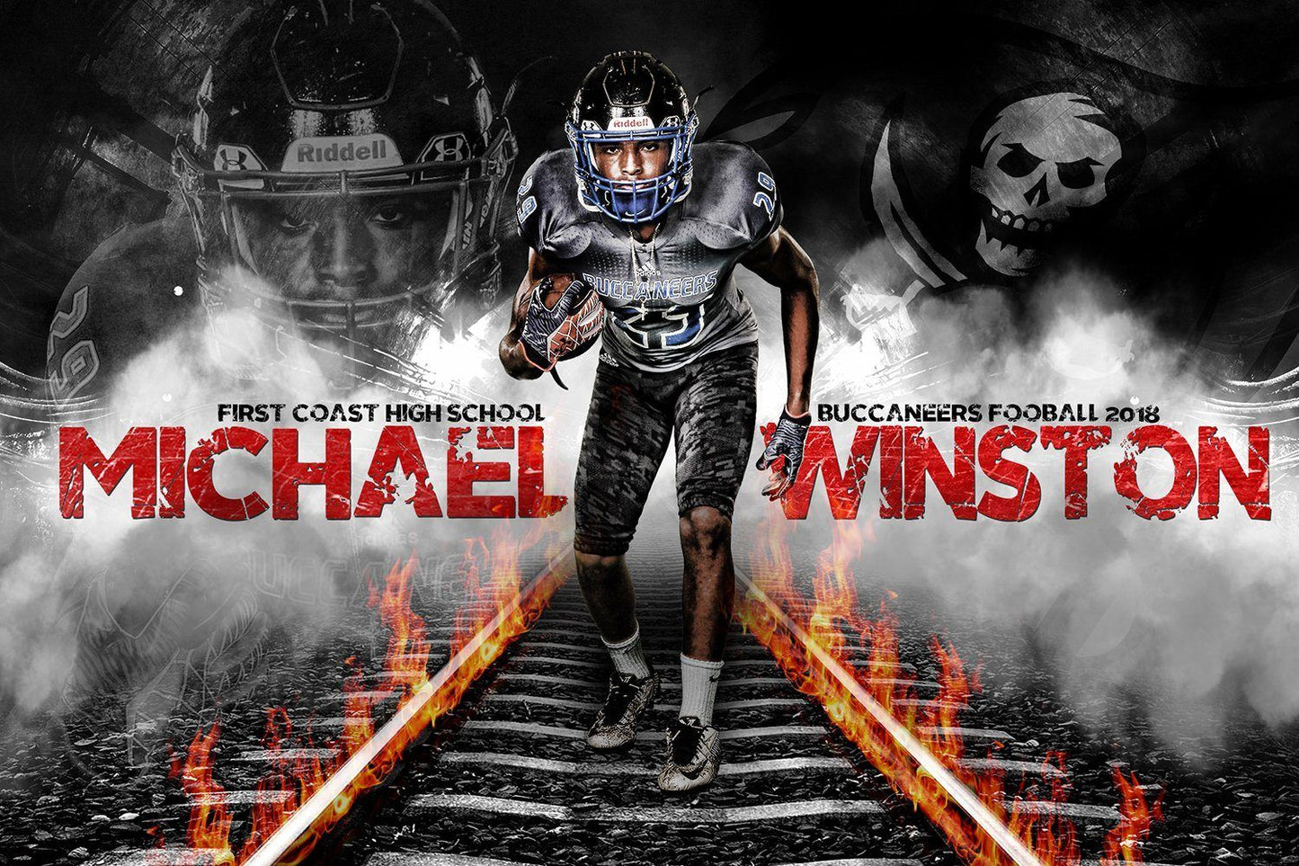 On Wheels - Cinema Series - Player Banner & Poster Template H-Photoshop Template - Photo Solutions