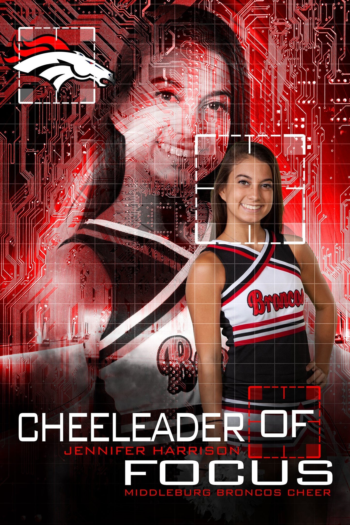 Player Of Focus - Cinema Series - Player Banner & Poster Template-Photoshop Template - Photo Solutions