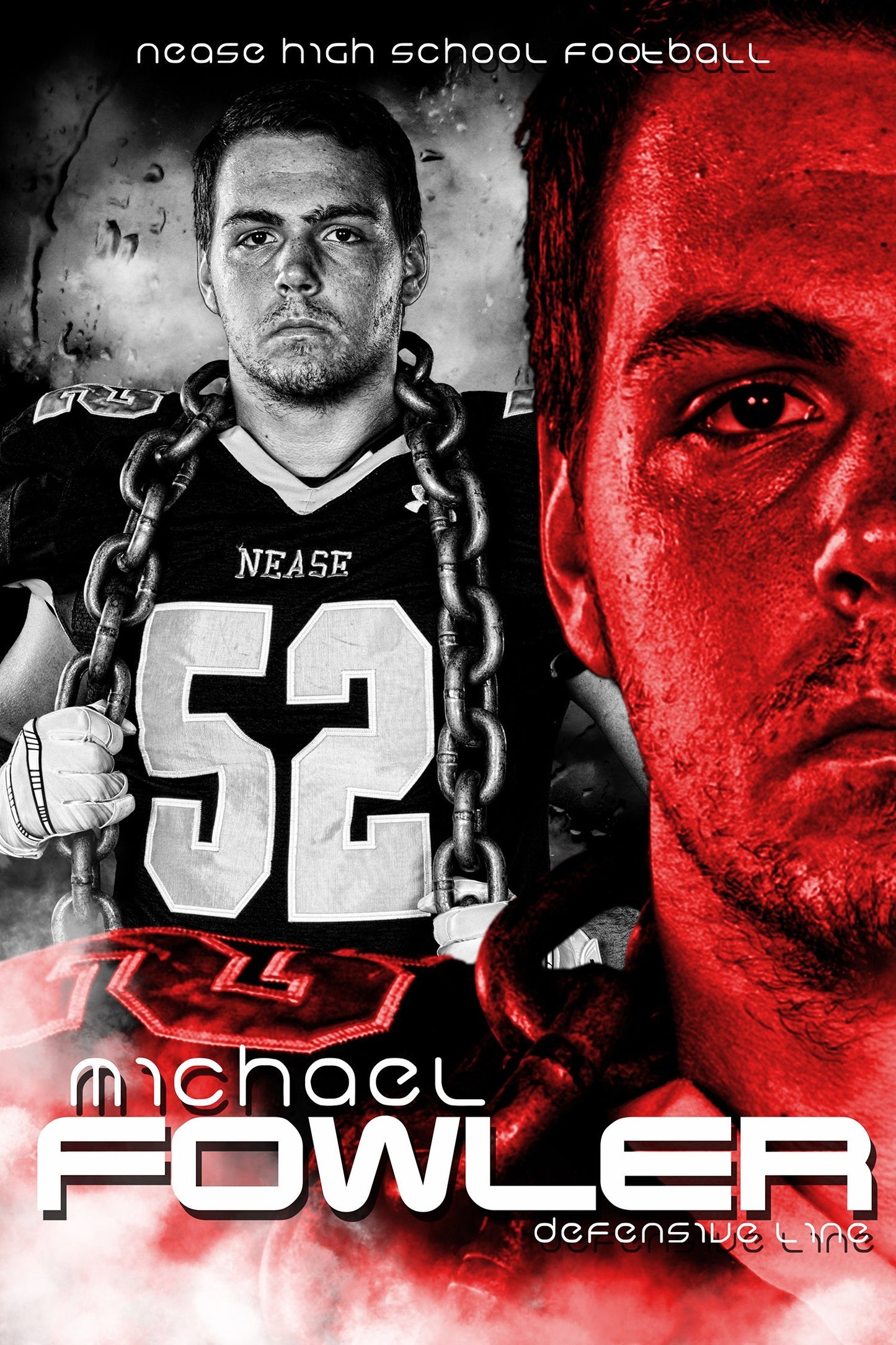 Red Storm - Cinema Series - Player Banner & Poster Template-Photoshop Template - Photo Solutions