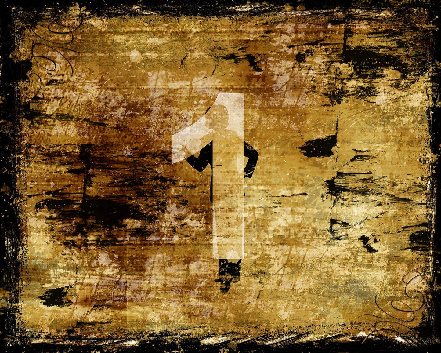 Artist Pallet - Classic Modified Photo Frame-Photoshop Template - Graphic Authority