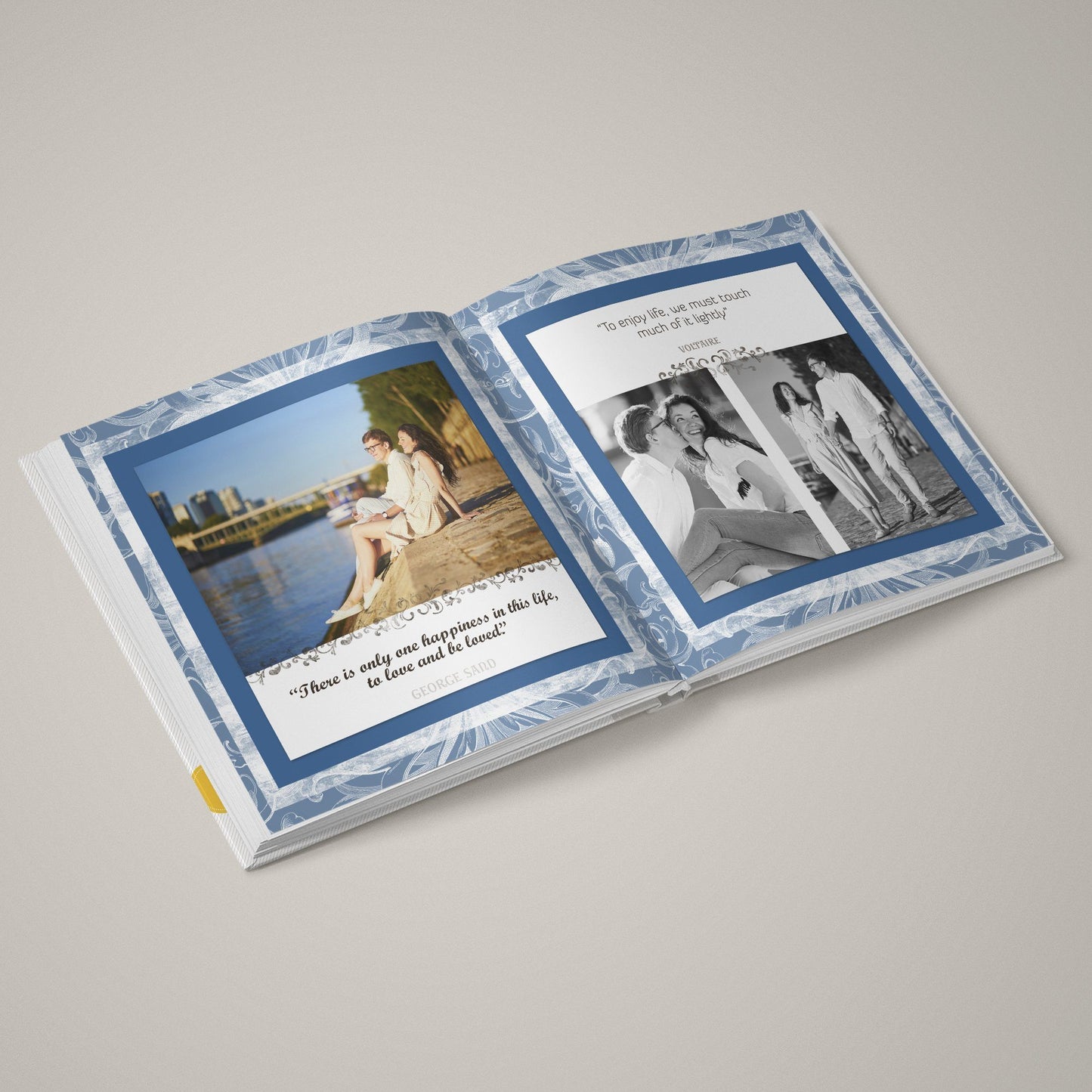 Culture Chic - French Boutique - 12x24 - Album Spreads-Photoshop Template - Graphic Authority