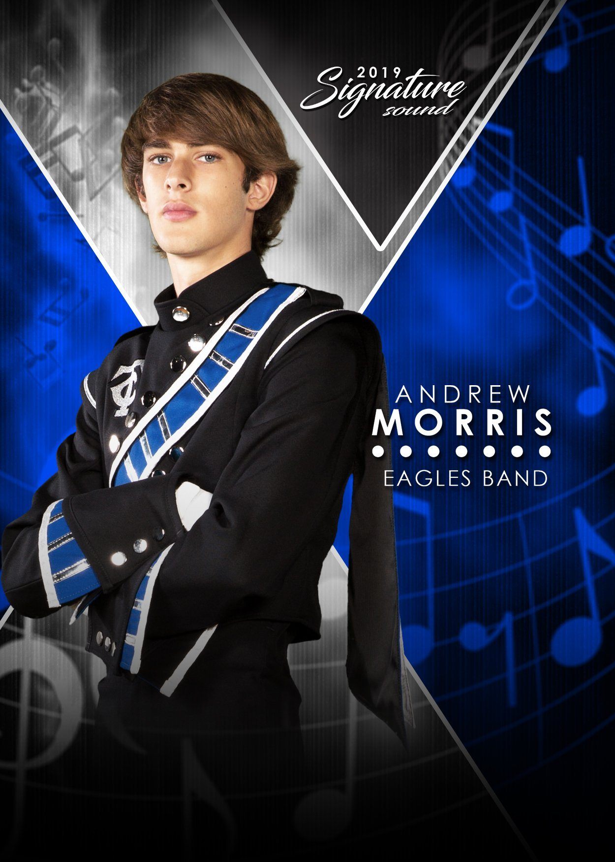 Signature Player - Band - V2 - T&I Extraction Collection-Photoshop Template - Photo Solutions