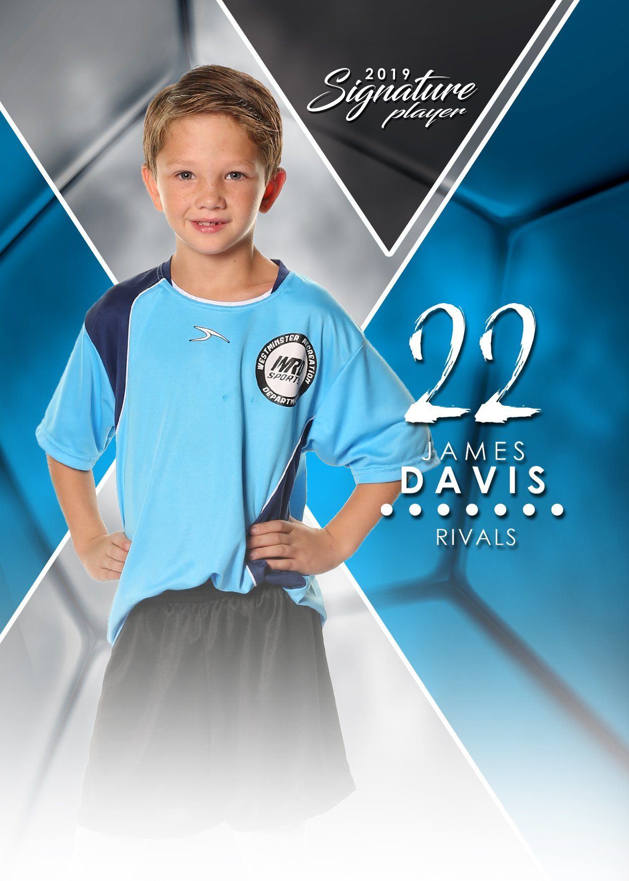 Signature Player - Soccer - V2 - T&I Extraction Collection-Photoshop Template - Photo Solutions