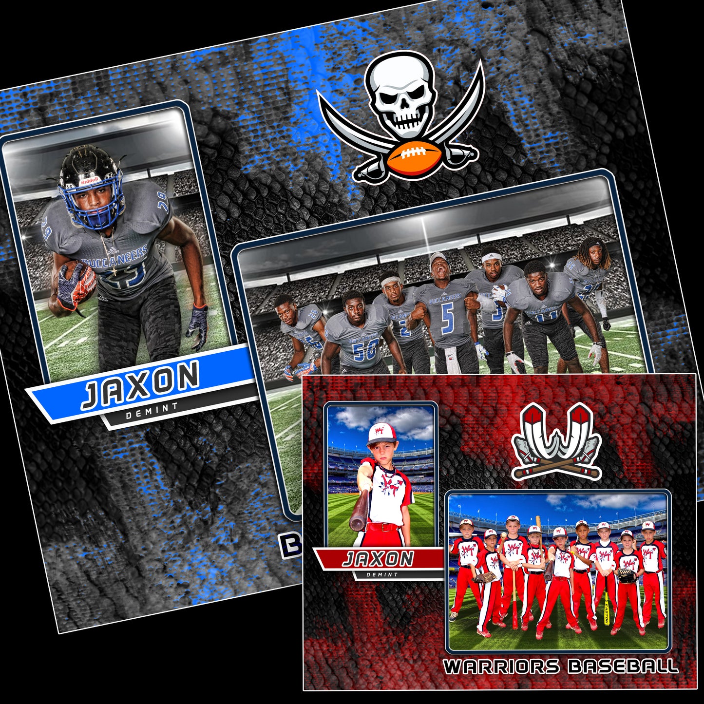 VIPER - Cinema Series - Drop In Memory Mate Horizontal Template-Photoshop Template - PSMGraphix