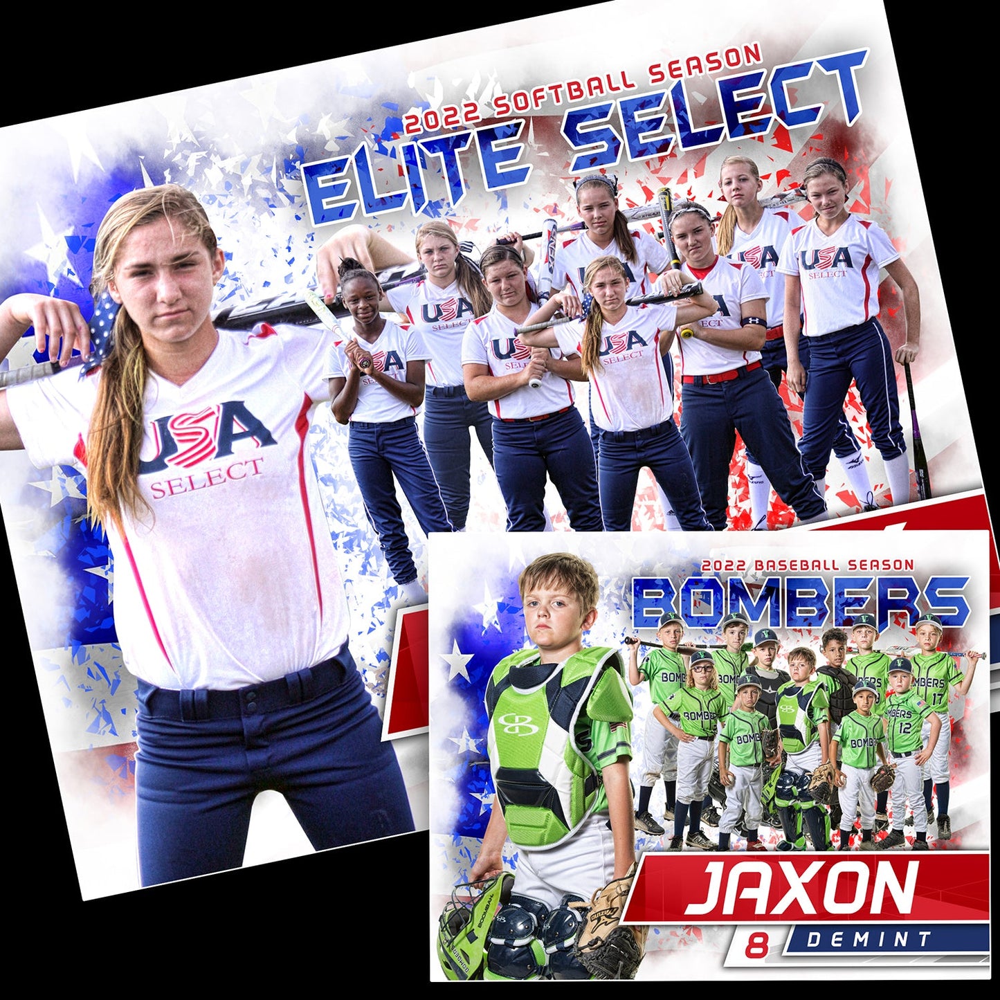 Patriot - Cinema Series - T&I Poster/Banner Horizontal-Photoshop Template - PSMGraphix