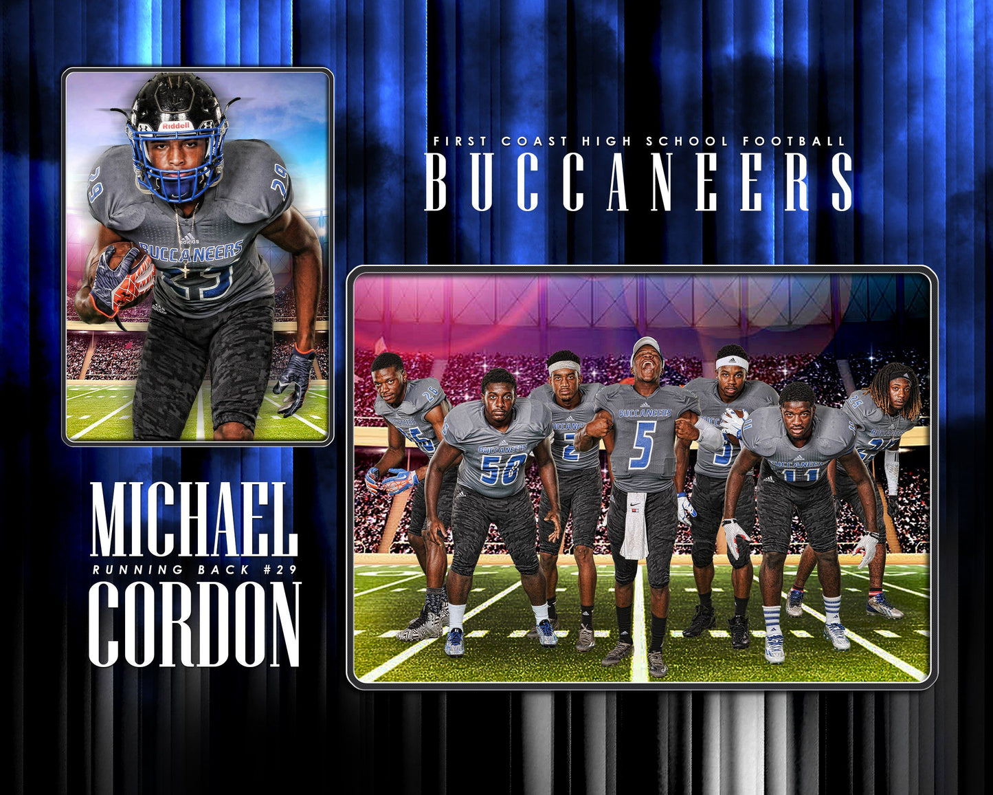 Cinema Series - Fire Sky - T&I Drop-In Collection-Photoshop Template - Photo Solutions