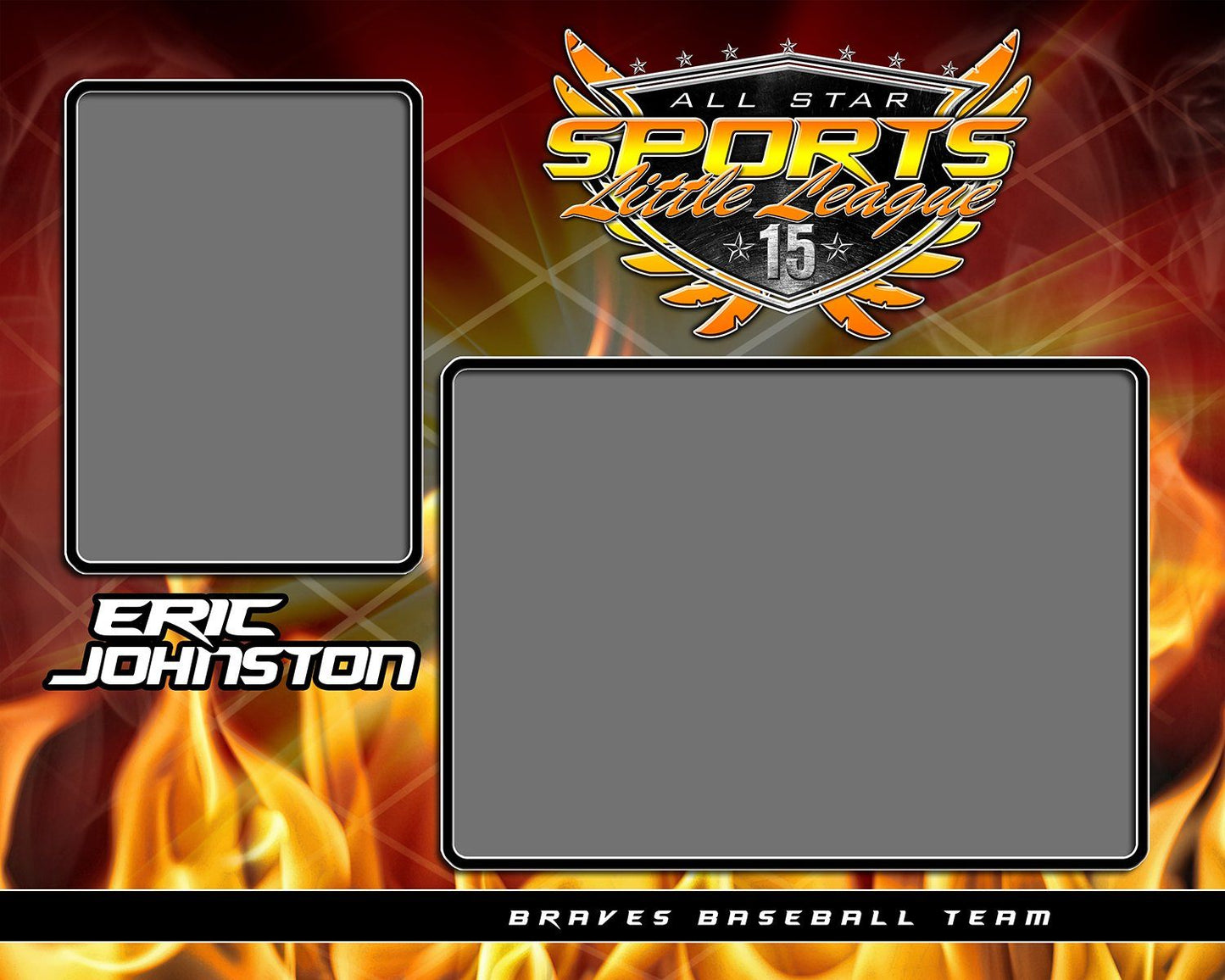 Burn v.1 - Memory Mate - H-Photoshop Template - Photo Solutions