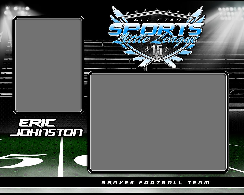 Friday Lights v.2 - Memory Mate - H-Photoshop Template - Photo Solutions
