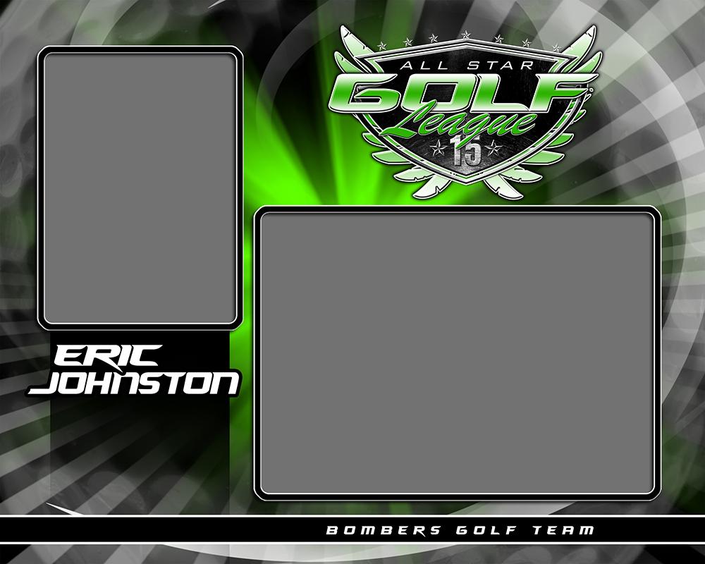 Golf - v.SS - Memory Mate - H-Photoshop Template - Photo Solutions
