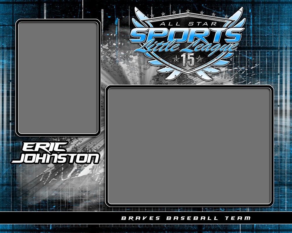 Grid Locked v.7 - Memory Mate - H-Photoshop Template - Photo Solutions