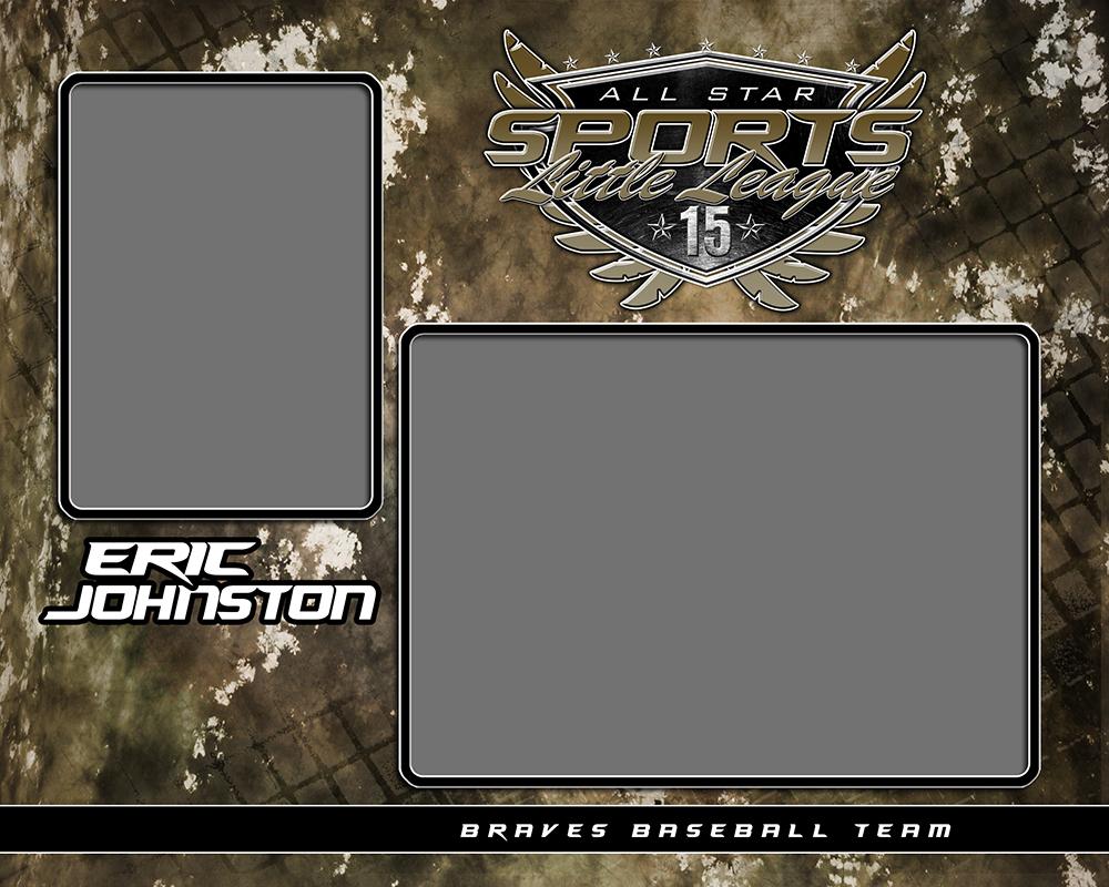 Hunting v.6 - Memory Mate - H-Photoshop Template - Photo Solutions