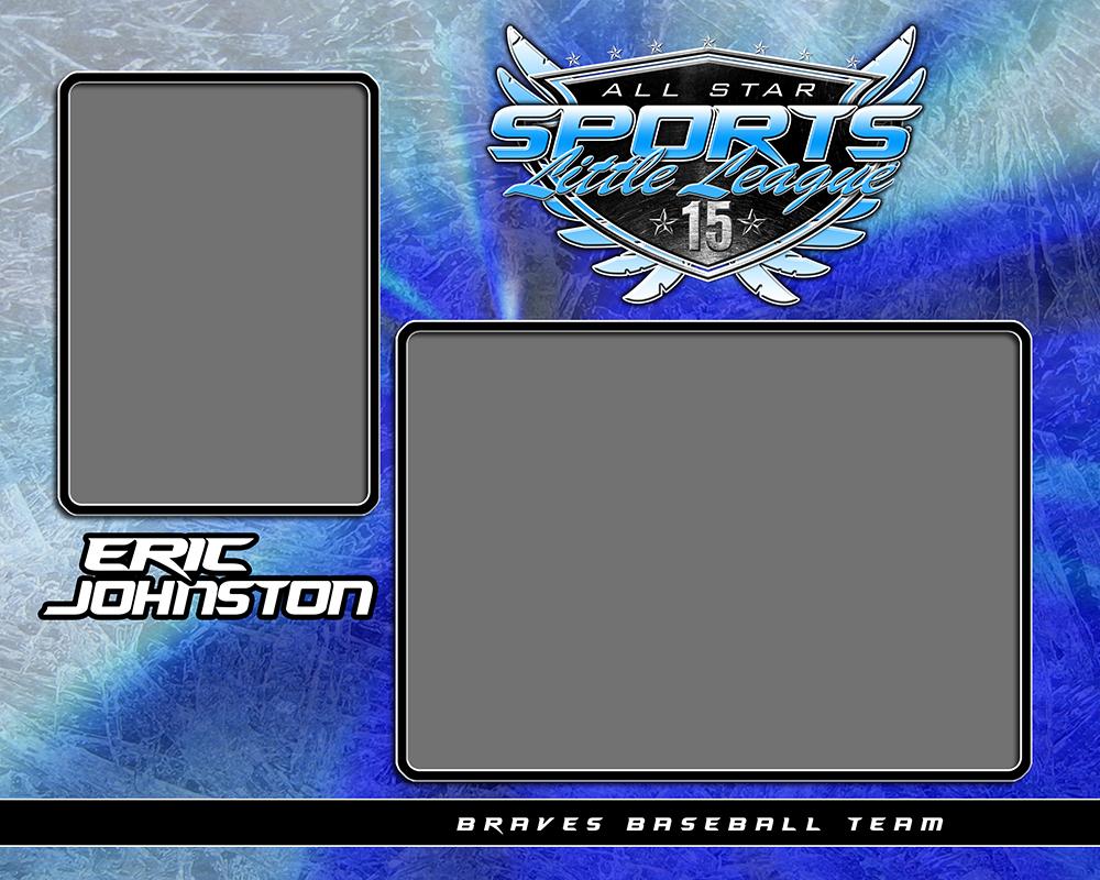 Ice v.5 - Memory Mate - H-Photoshop Template - Photo Solutions