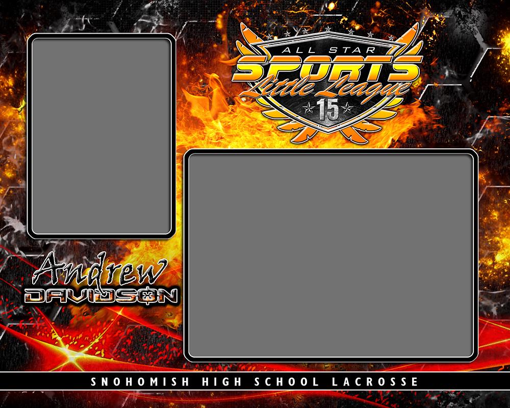 Inferno v.3 - Memory Mate - H-Photoshop Template - Photo Solutions