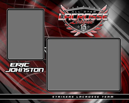 Lacrosse - v.SS - Memory Mate - H-Photoshop Template - Photo Solutions