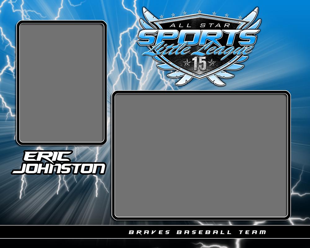 Lightning v.5 - Memory Mate - H-Photoshop Template - Photo Solutions
