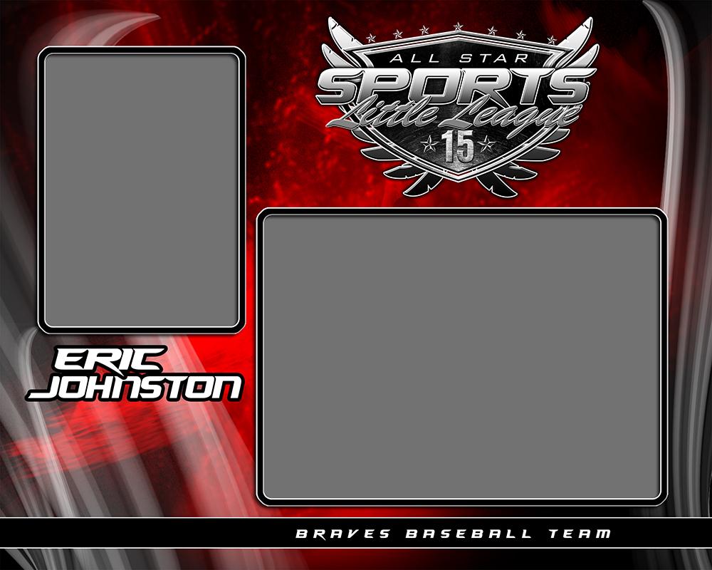 Smoke II v.8 - Memory Mate - H-Photoshop Template - Photo Solutions