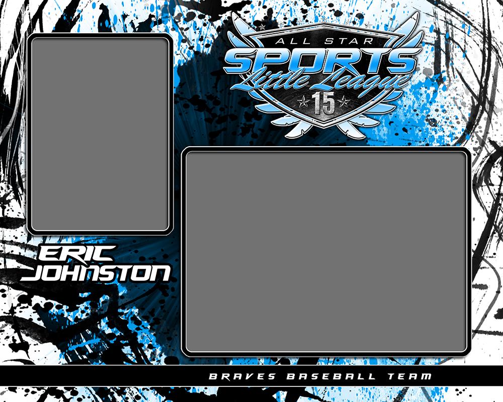 Splatter v.8 - Memory Mate - H-Photoshop Template - Photo Solutions