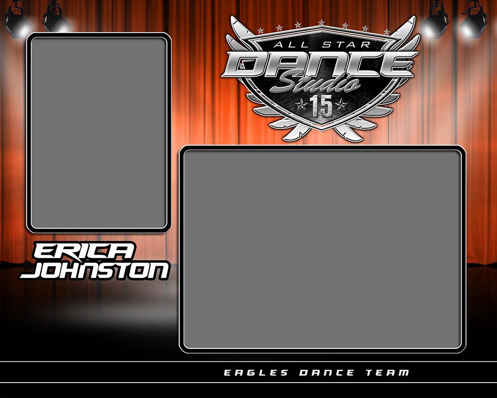 Star Stage v.2 - Memory Mate - H-Photoshop Template - Photo Solutions