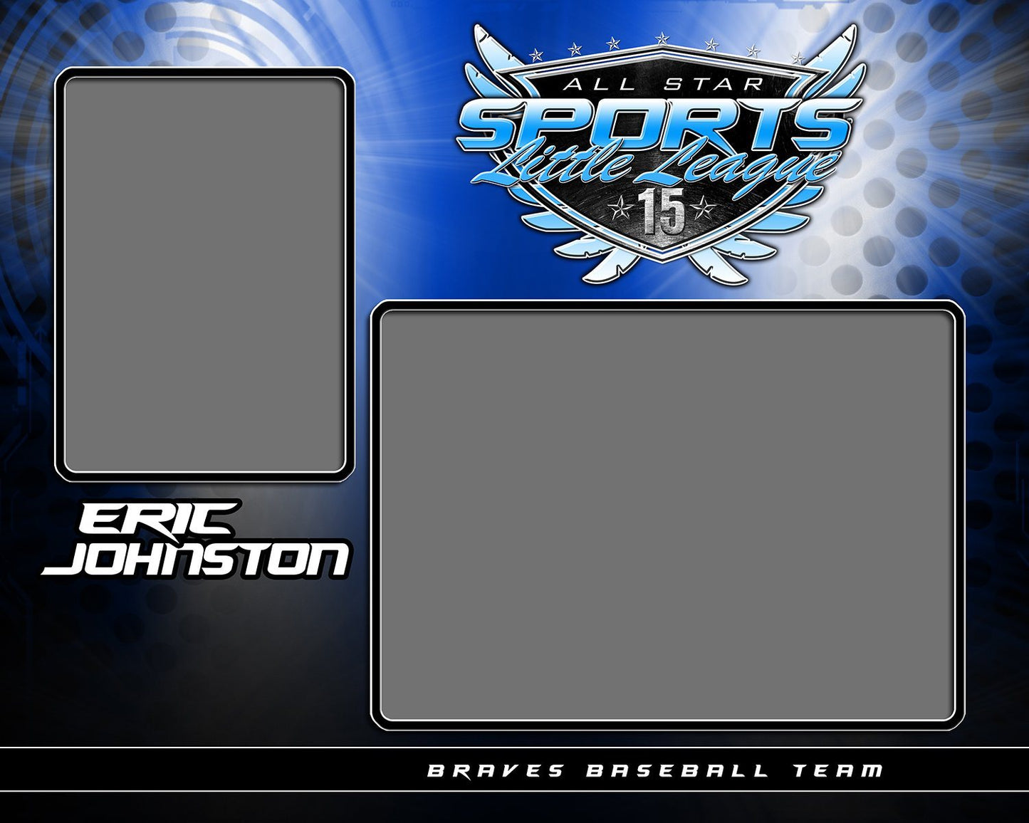 Superstar v.1 - Memory Mate - H-Photoshop Template - Photo Solutions