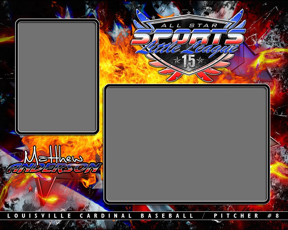 USA v.3 - Memory Mate - H-Photoshop Template - Photo Solutions
