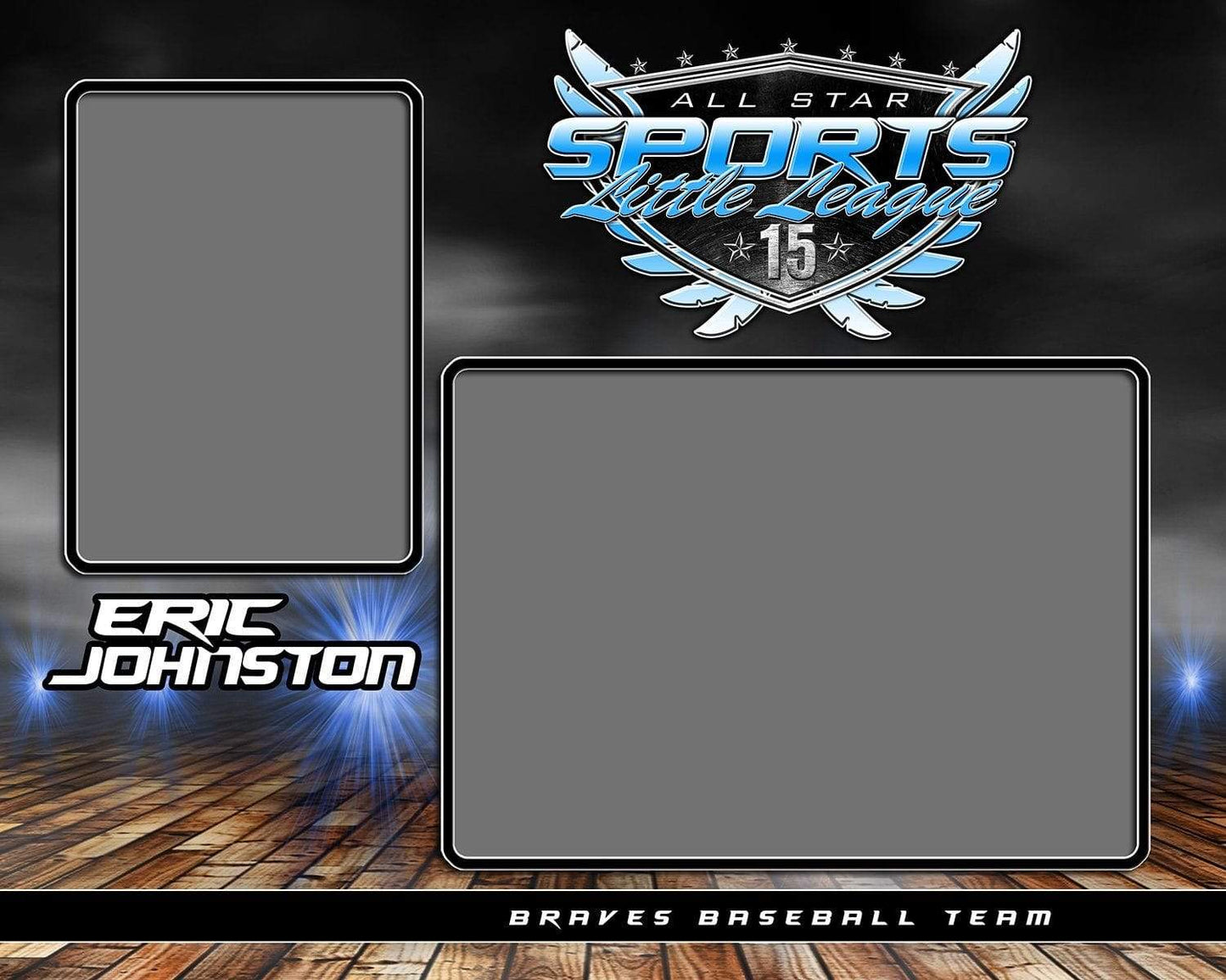 Vapor v.1 - Memory Mate - H-Photoshop Template - Photo Solutions