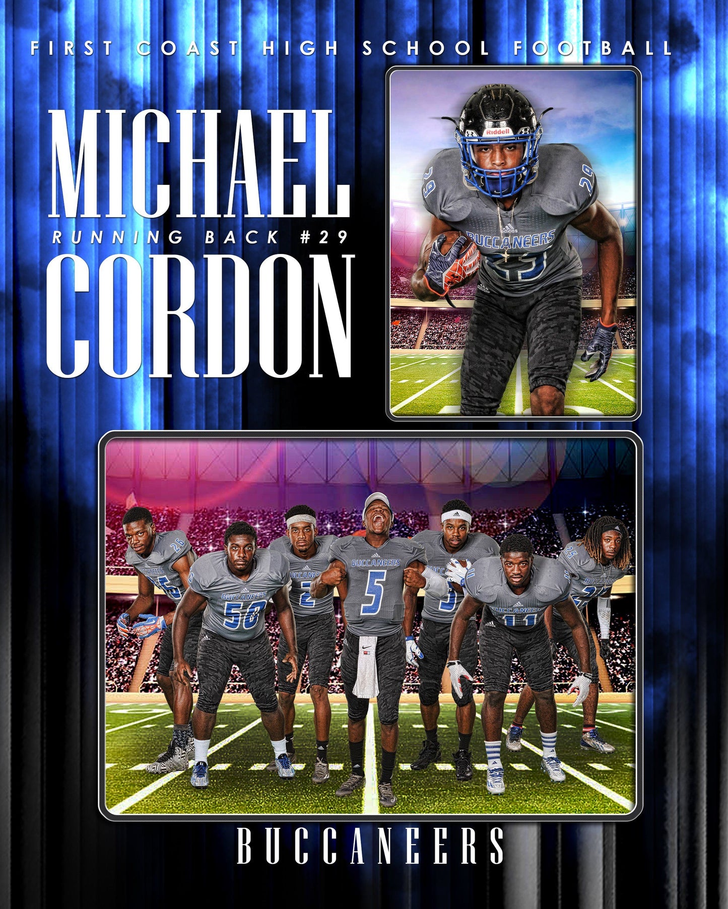 Cinema Series - Fire Sky - T&I Drop-In Collection-Photoshop Template - Photo Solutions