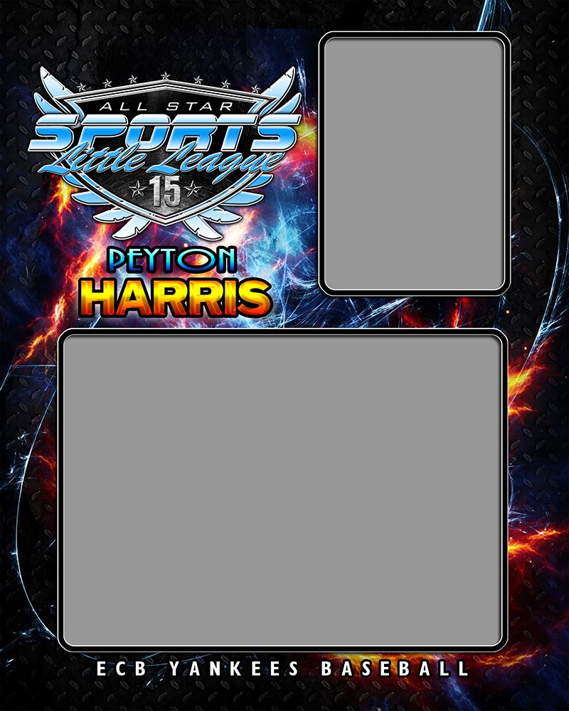 Fire & Ice v.3 - Memory Mate - V-Photoshop Template - Photo Solutions