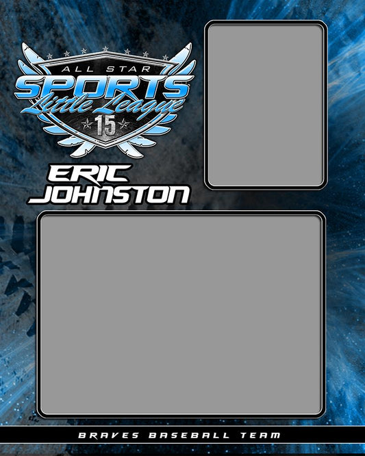 Grand Slam v.5 - Memory Mate - V-Photoshop Template - Photo Solutions