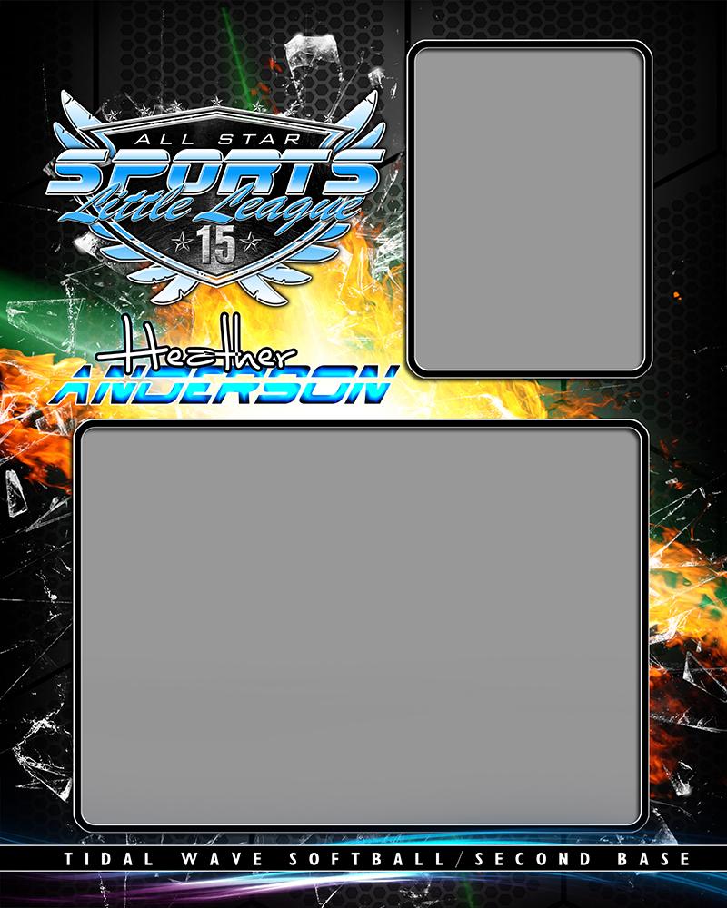 Grid Fire v.3 - Memory Mate - V-Photoshop Template - Photo Solutions