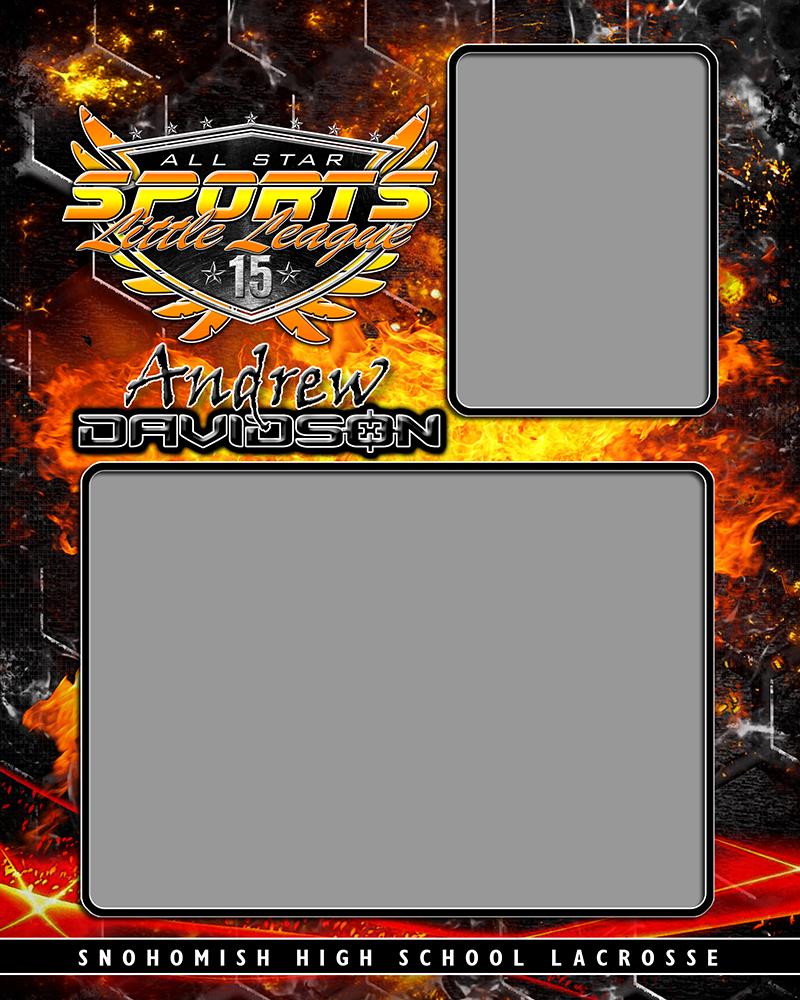 Inferno v.3 - Memory Mate - V-Photoshop Template - Photo Solutions