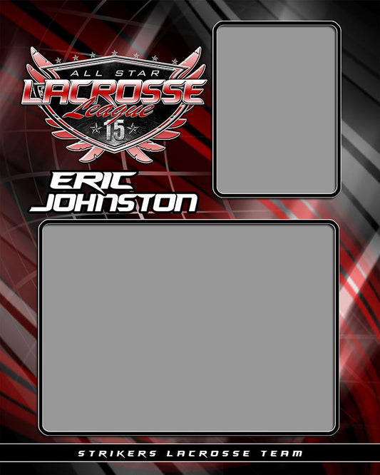 Lacrosse v.SS - Memory Mate - V-Photoshop Template - Photo Solutions