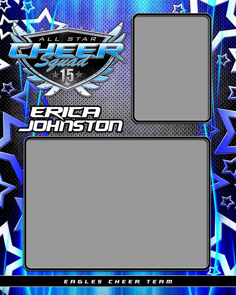 Metal Stars v.4 - Memory Mate - V-Photoshop Template - Photo Solutions