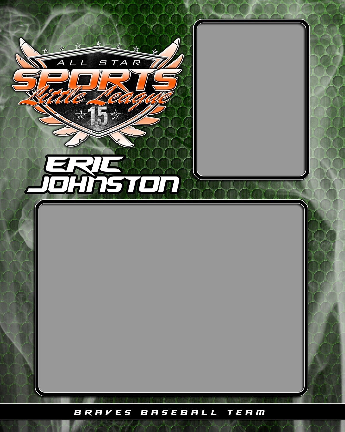 Smokescreen v.1 - Memory Mate - V-Photoshop Template - Photo Solutions