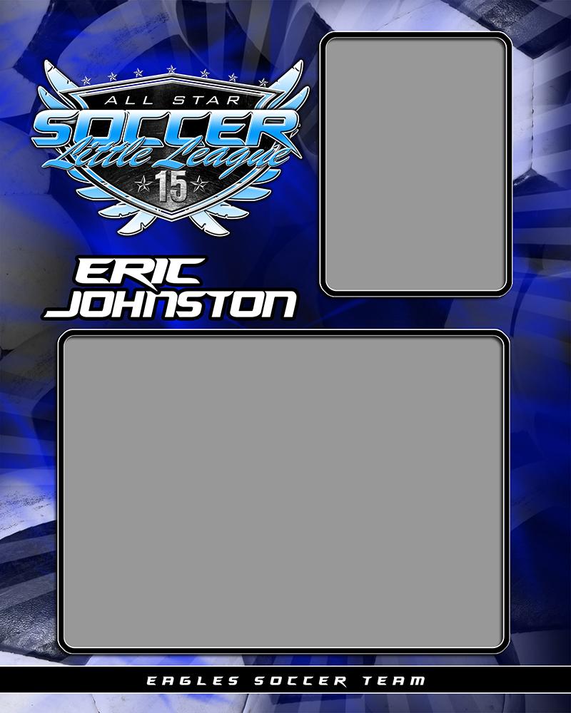 Soccer v.SS - Memory Mate - V-Photoshop Template - Photo Solutions