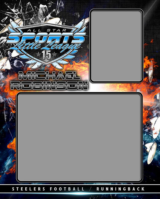 Stadium Lights v.3 - Memory Mate - V-Photoshop Template - Photo Solutions