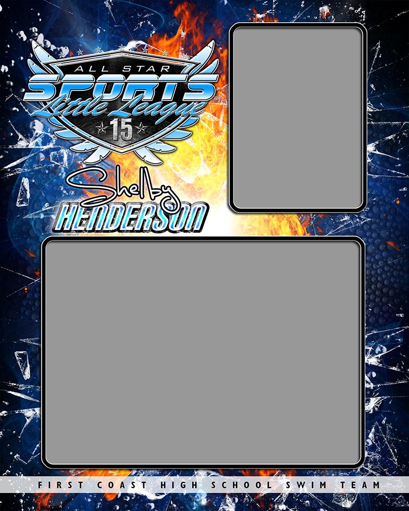 Swim v.3 - Memory Mate - V-Photoshop Template - Photo Solutions