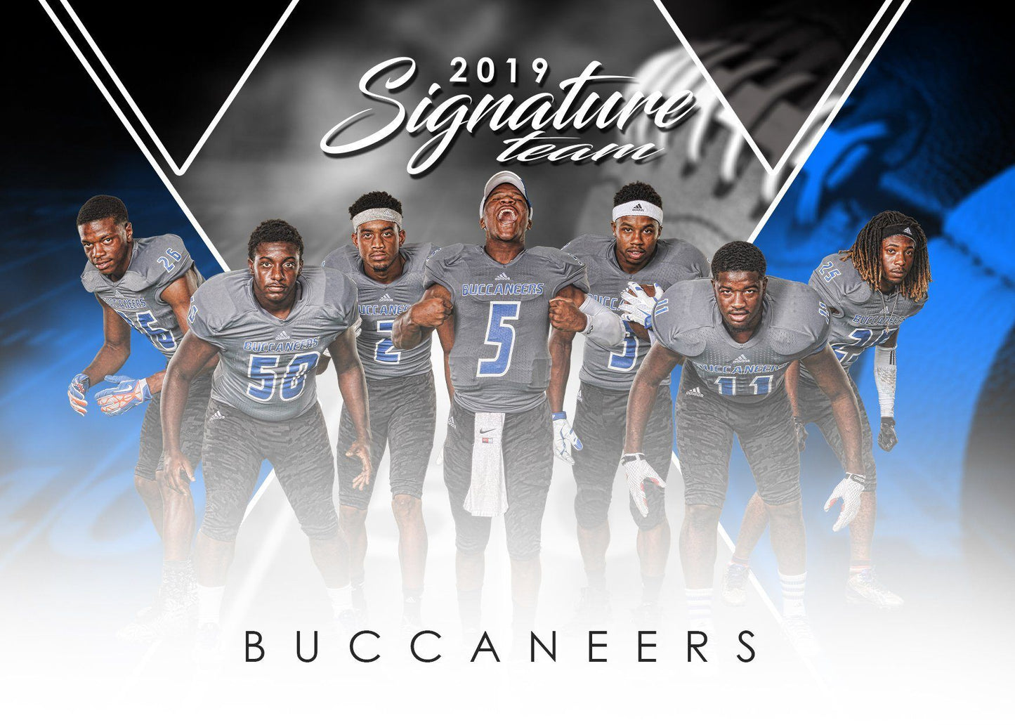 Signature Player - Football - V2 - T&I Extraction Collection-Photoshop Template - Photo Solutions