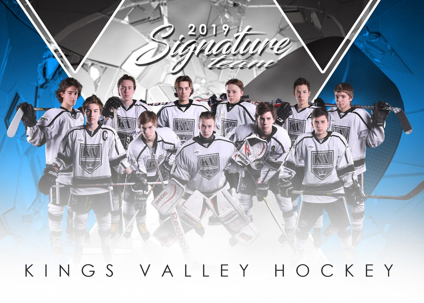 Signature Player - Hockey - V2 - T&I Extraction Collection-Photoshop Template - Photo Solutions